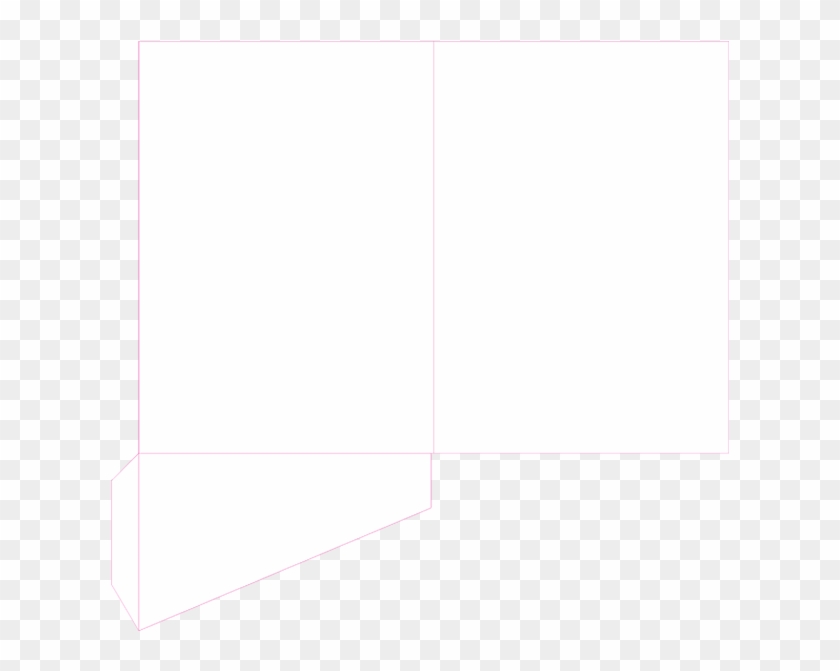 A4 Non Capacity Folder With Angled Pocket - Paper Product #1266671