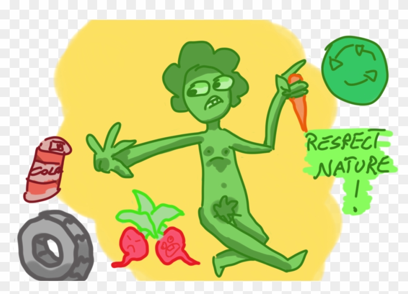 U Gotta Respect Nature By Darnok69 - Cartoon #1267136