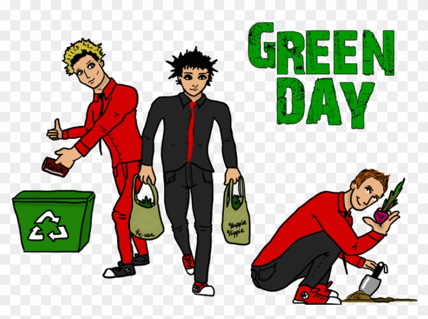 Going Green Day - Cartoon #1267249