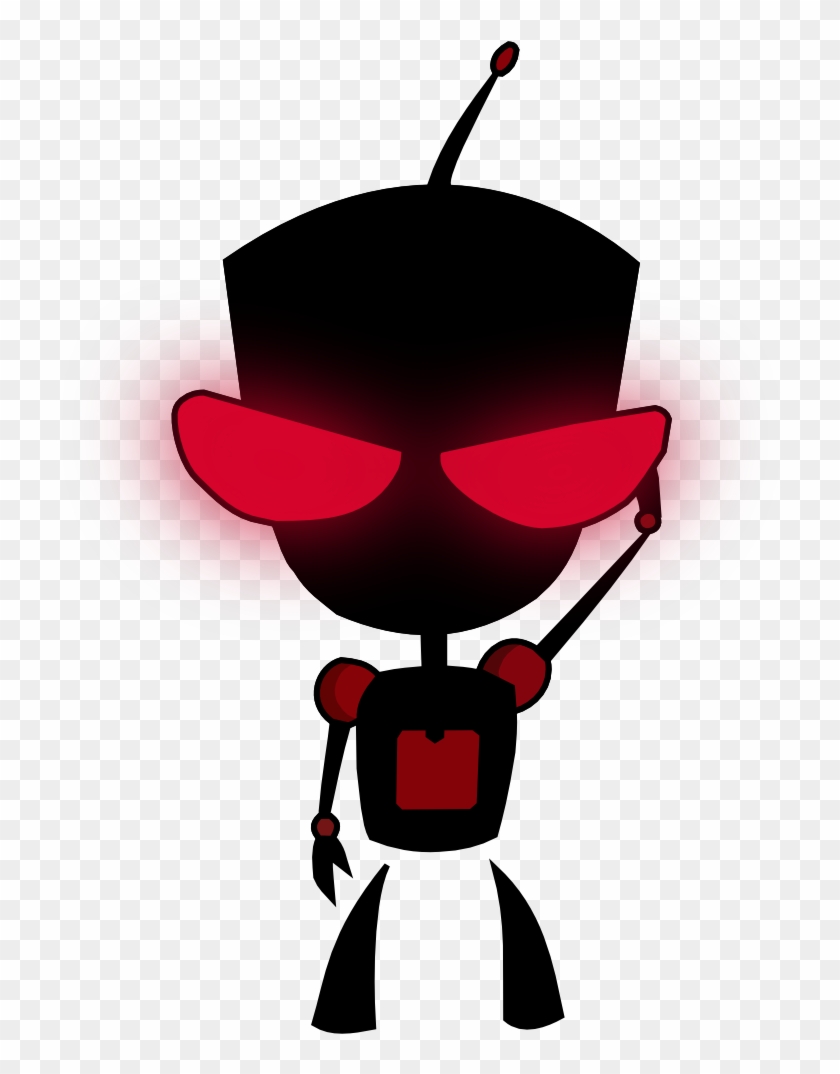 Invader Zim, Tim Burton, Cartoons, Nerd, Animated Cartoons, - Giant Gir Attack Invader Zim #1267693