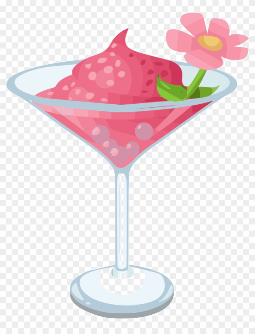 Big Image - Pink Cocktail Clipart #200754