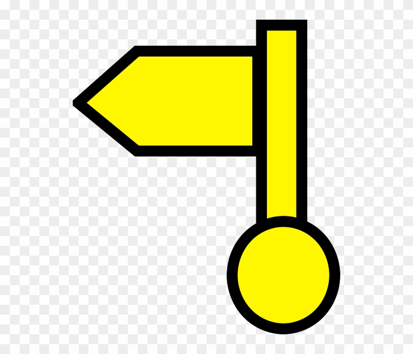 Free Vector Yellow Flag Clip Art - Clip Art #200910