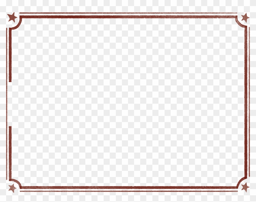 Borders And Frames Academic Certificate Template Clip - Simple Borders And Frames Png #201305