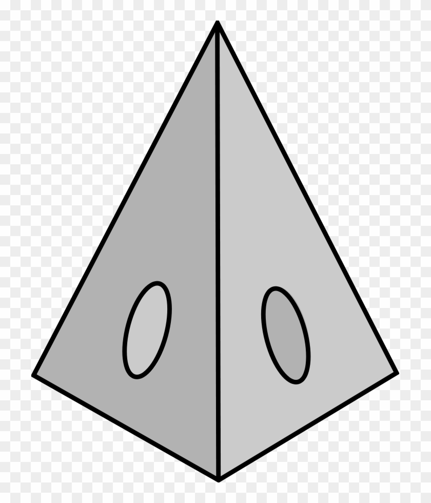 Small Truck Clipart, Vector Clip Art Online, Royalty - Clip Art Black And White Pyramid #201696