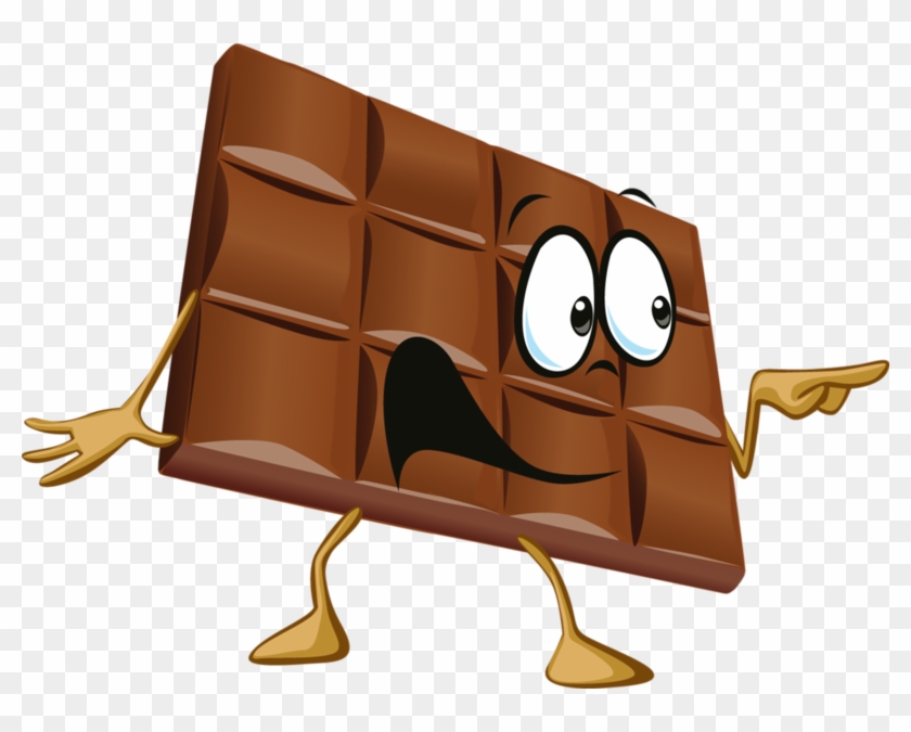 Шк- - Schokoladenriegel Clipart Lustig #202307