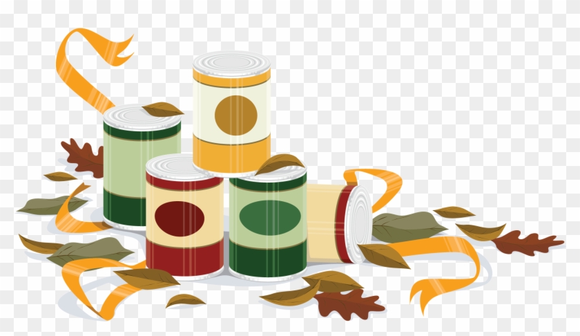Autumn Christian Cliparts - Canned Food Drive Clip Art #202557