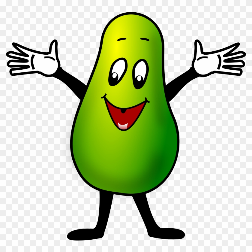 Avocado Fruit Clip Art - Avocado Fruit Clip Art #202998