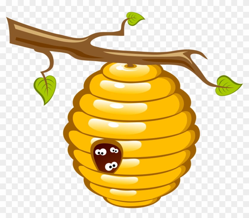 Honey Bee Beehive Clip Art - Honey Bee Clipart Png #203261