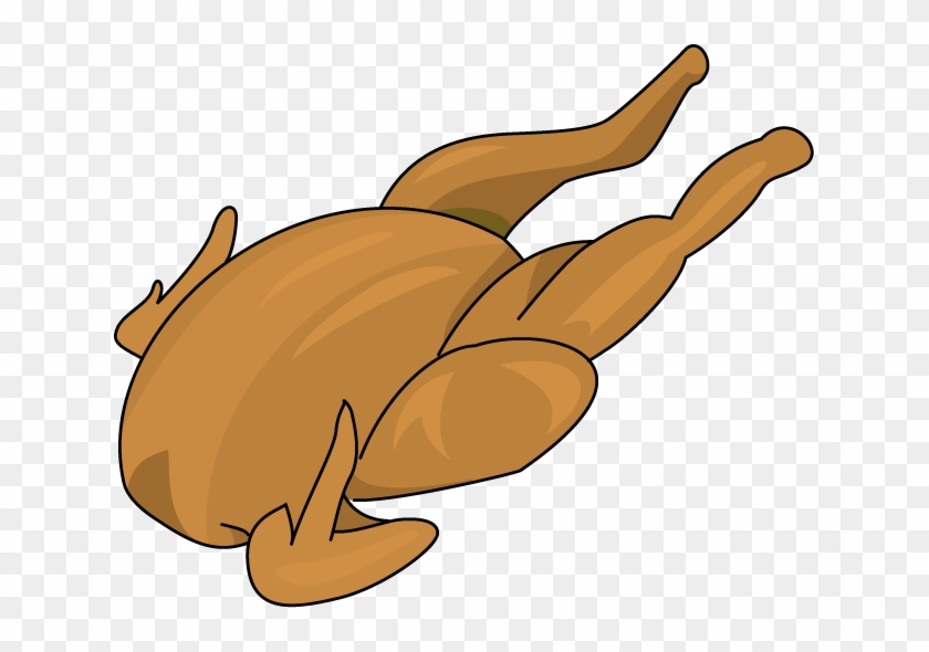 Clip Art Meat Clip Art Girl Cat Clip Art - 鶏 の 丸焼き イラスト #203463