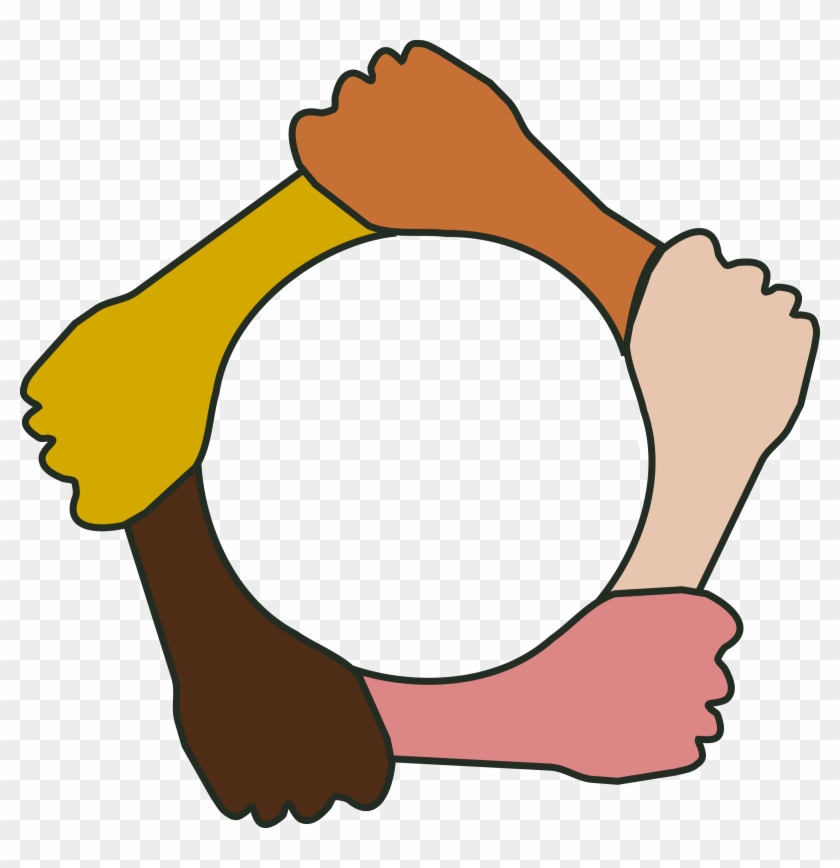 Clipart - Hands Circle Clipart #203875