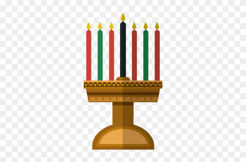 Kwanzaa Candlestick Icon - Kwanzaa #1268847