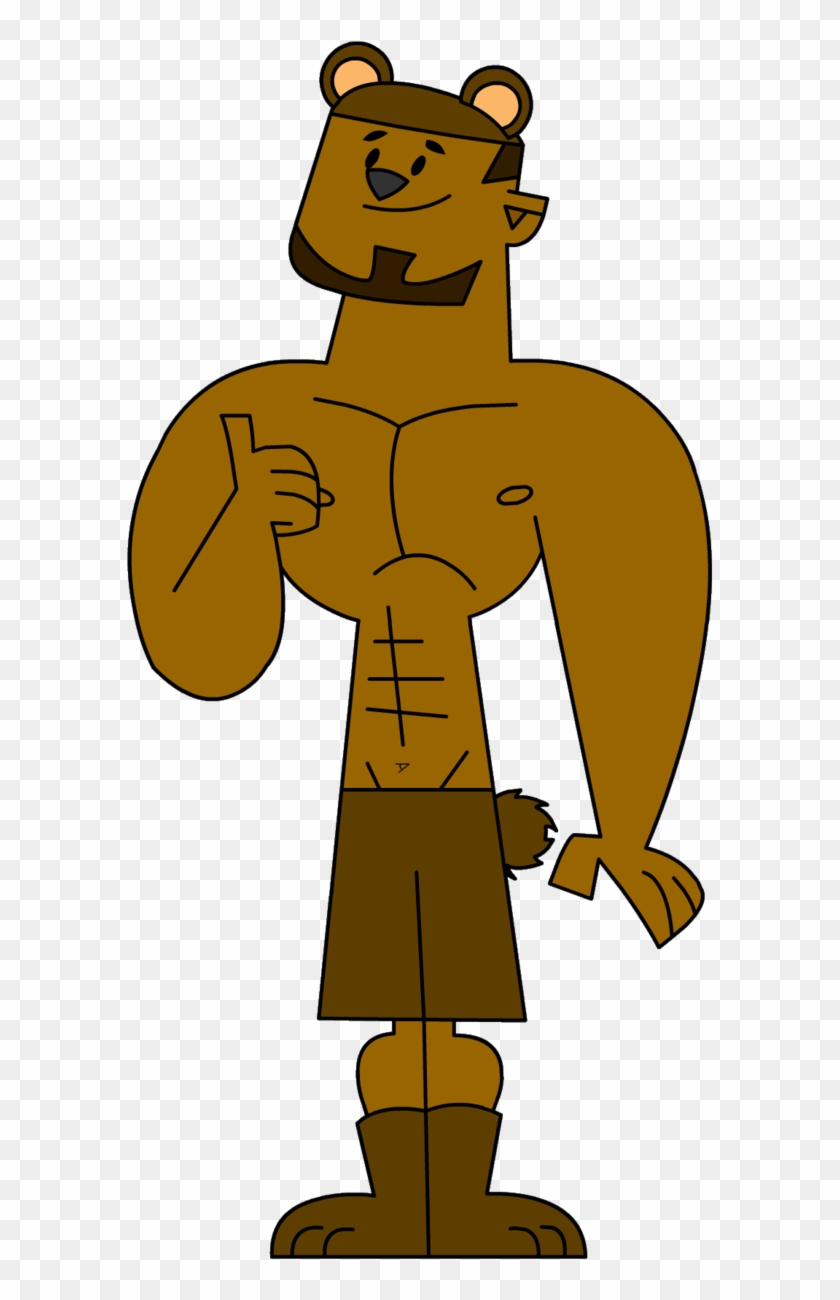 Tdf Boy Dj Bear By Skull1045fox - Skull Furry Total Drama #1269146