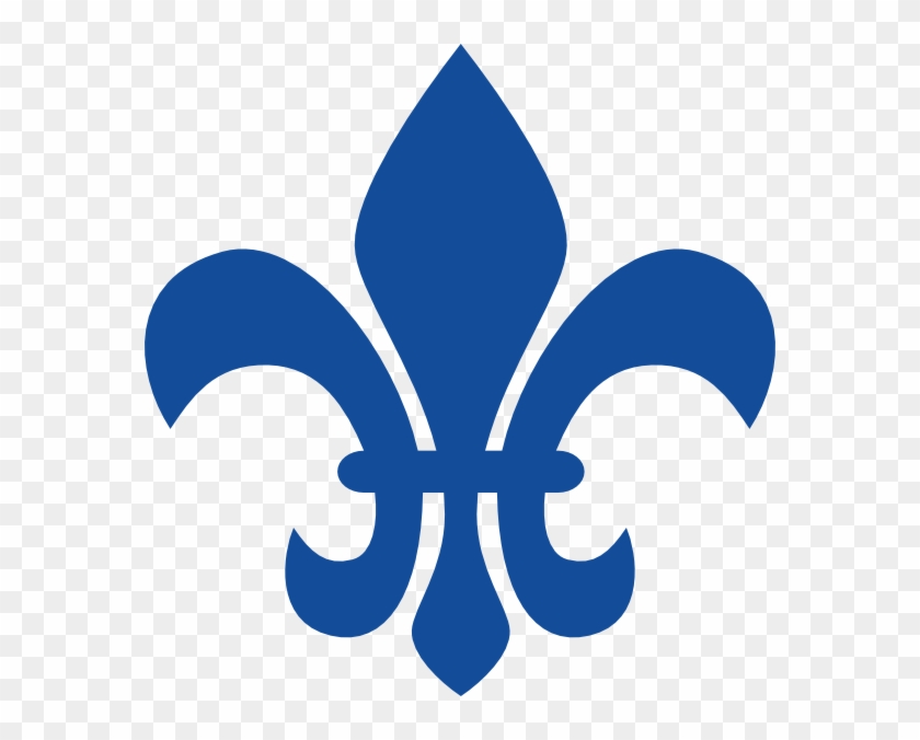 Blue Fleur De Lis #1269573