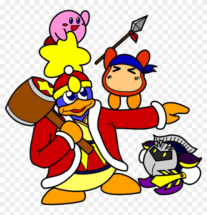 The Kirby Gang By Falkoopa - Cartoon #1269861
