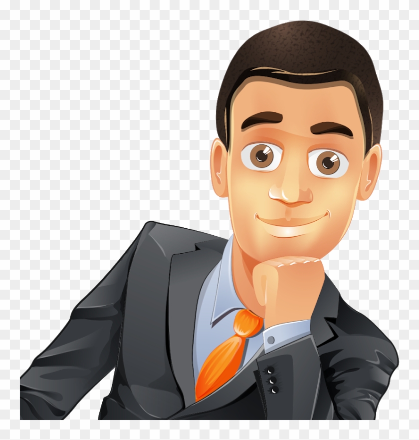 Business Man Cartoon #1270151