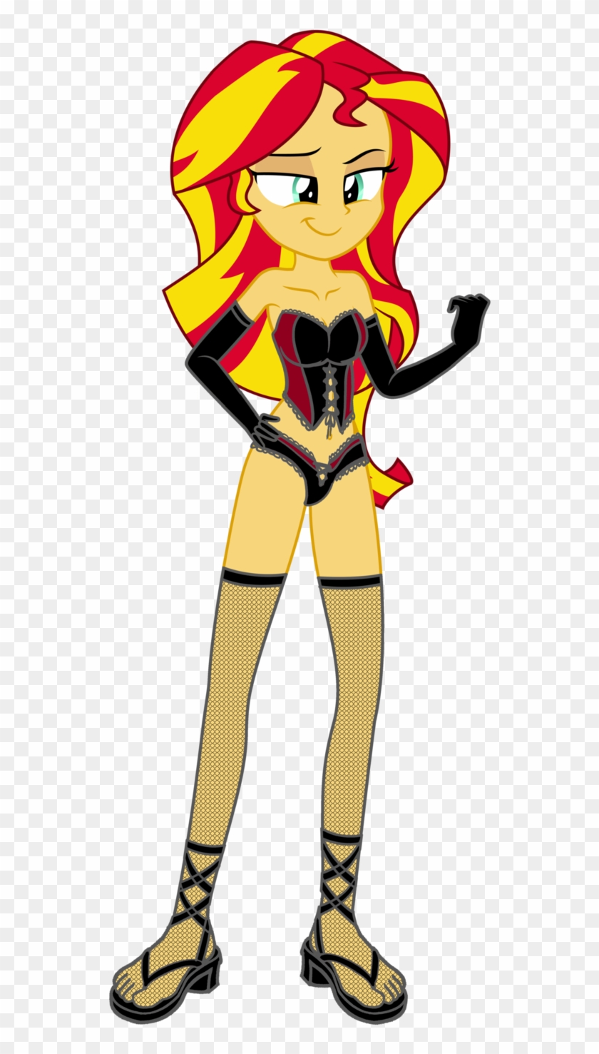 Sunset - Mlp Eg Sunset Shimmer Bikini #1270341