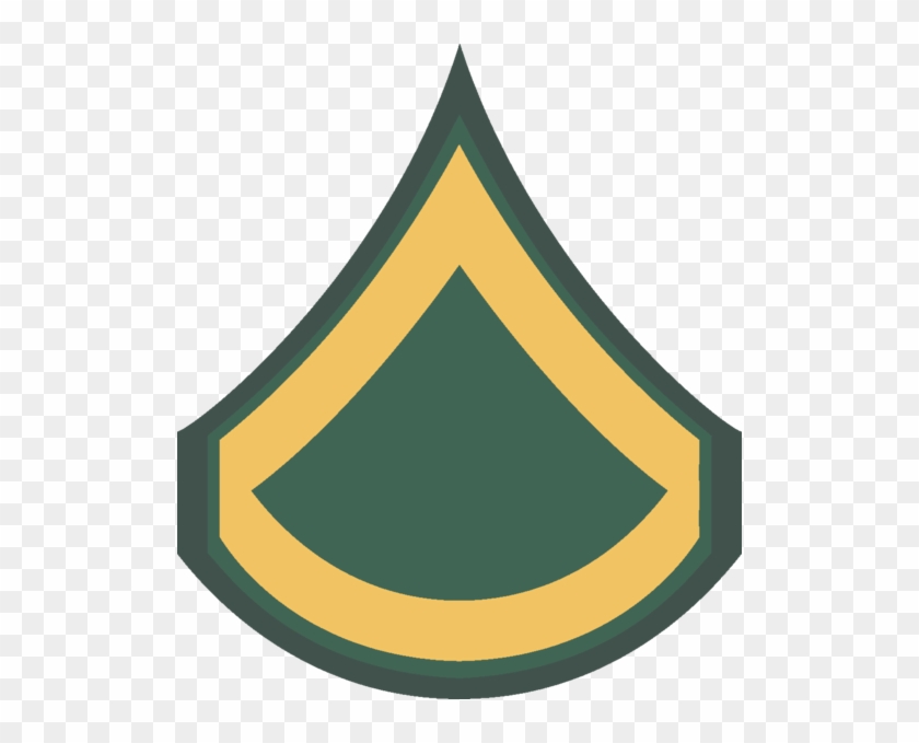 Private First Class Ww2 Us Army Rank - Private First Class Insignia #1270445