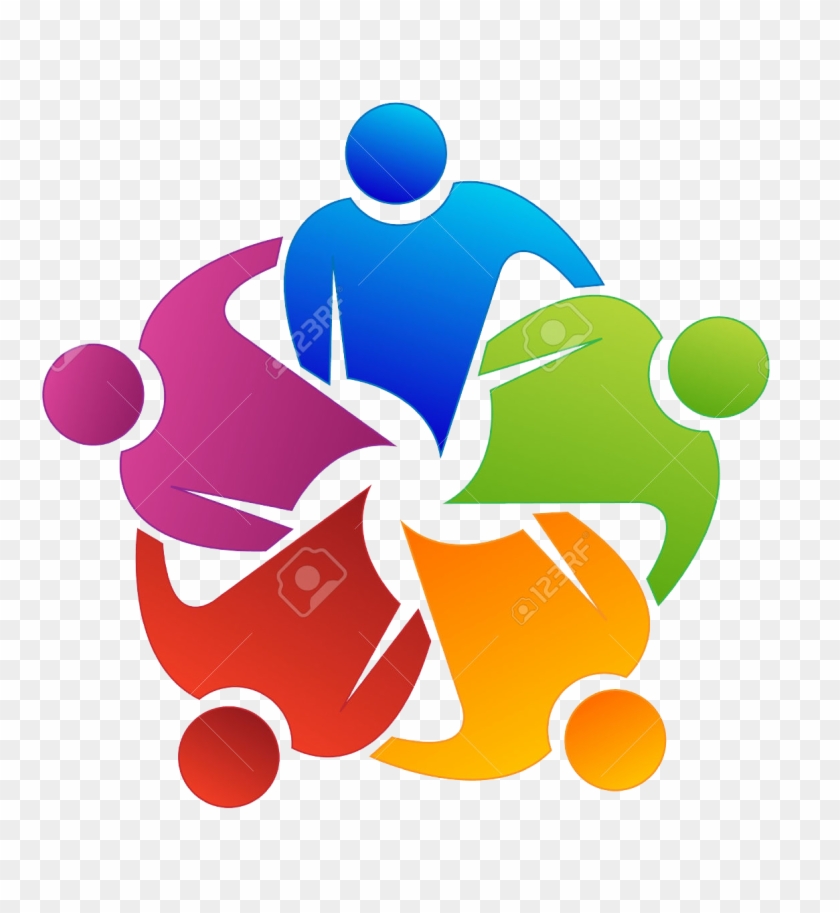 Teamwork Drawing Clip Art - Green Glory System #1270455