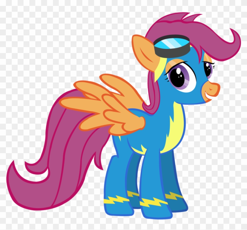 Scootaloo As A Wonderbolt - Little Pony Friendship Is Magic #1270584