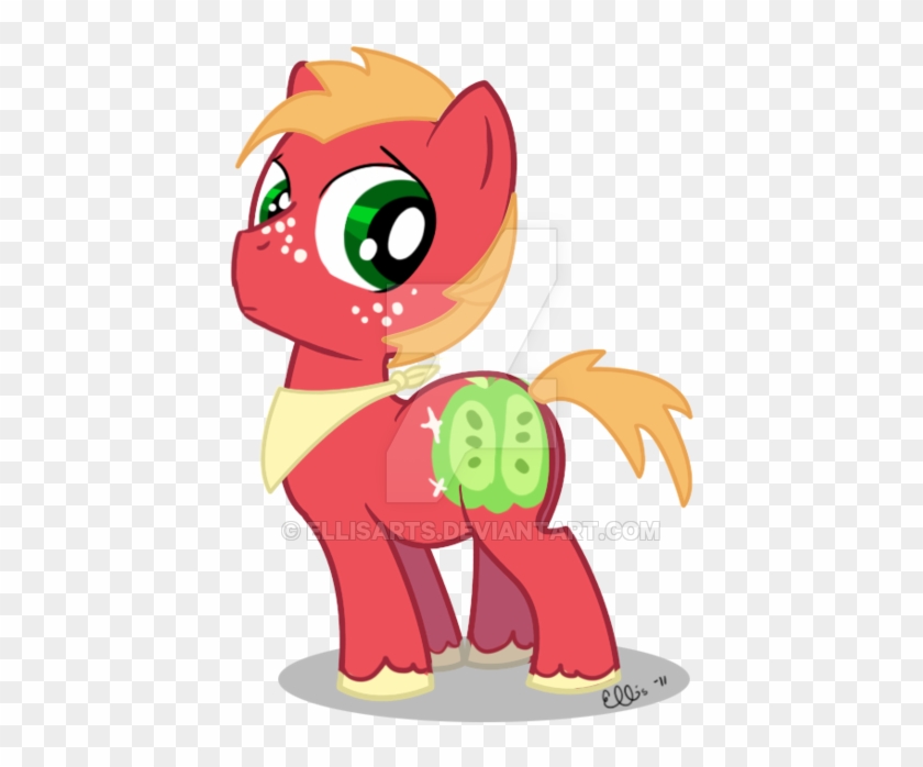 Kendravixie 9 1 Big Macintosh Colt By Ellisarts - Big Macintosh Cutie Mark #1270668