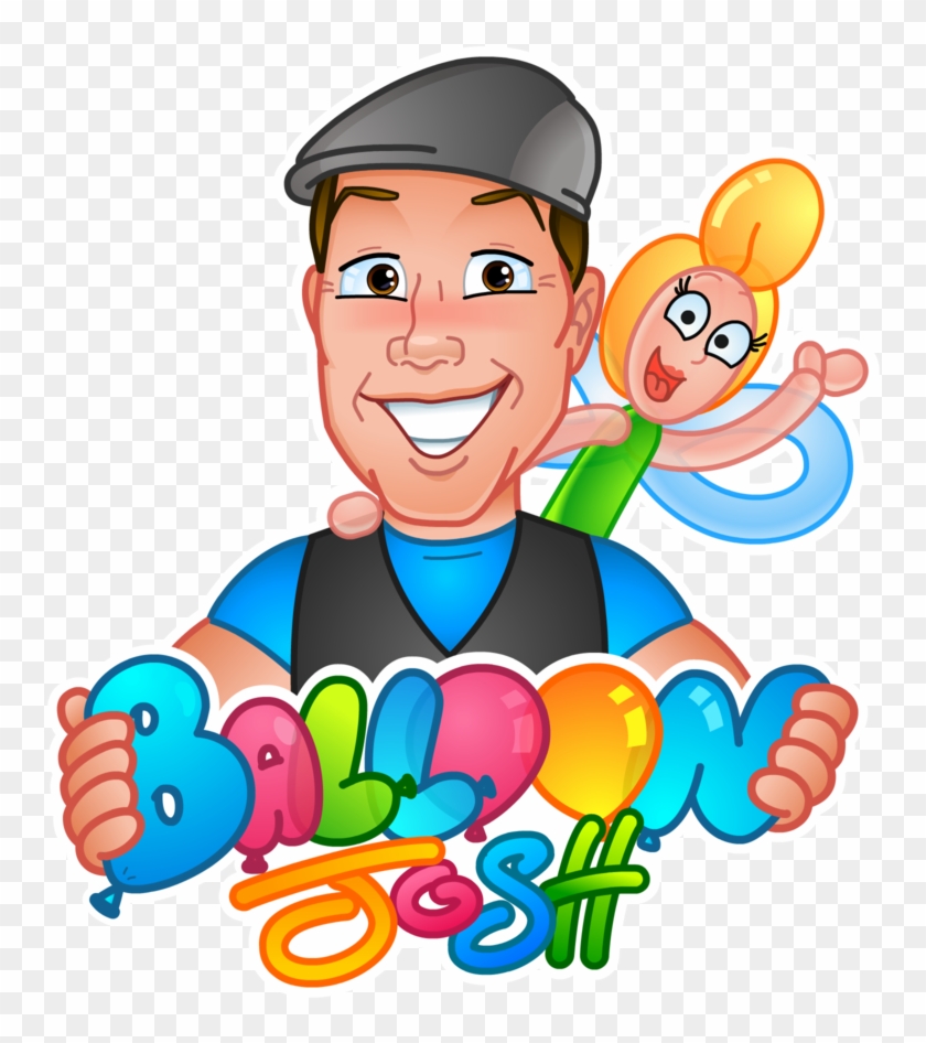 Balloon Josh Colourlines No Background 72dpi - Balloon Josh Colourlines No Background 72dpi #1270826