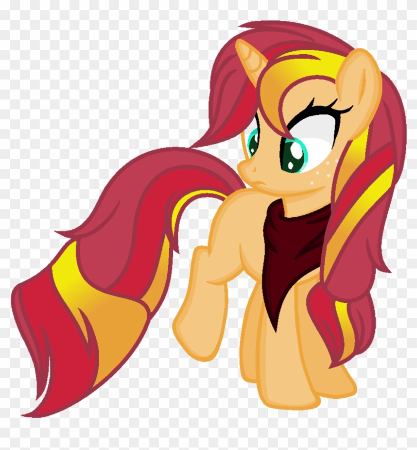 Sunsetjack Pony By Xx-chanour - Cartoon #1270932
