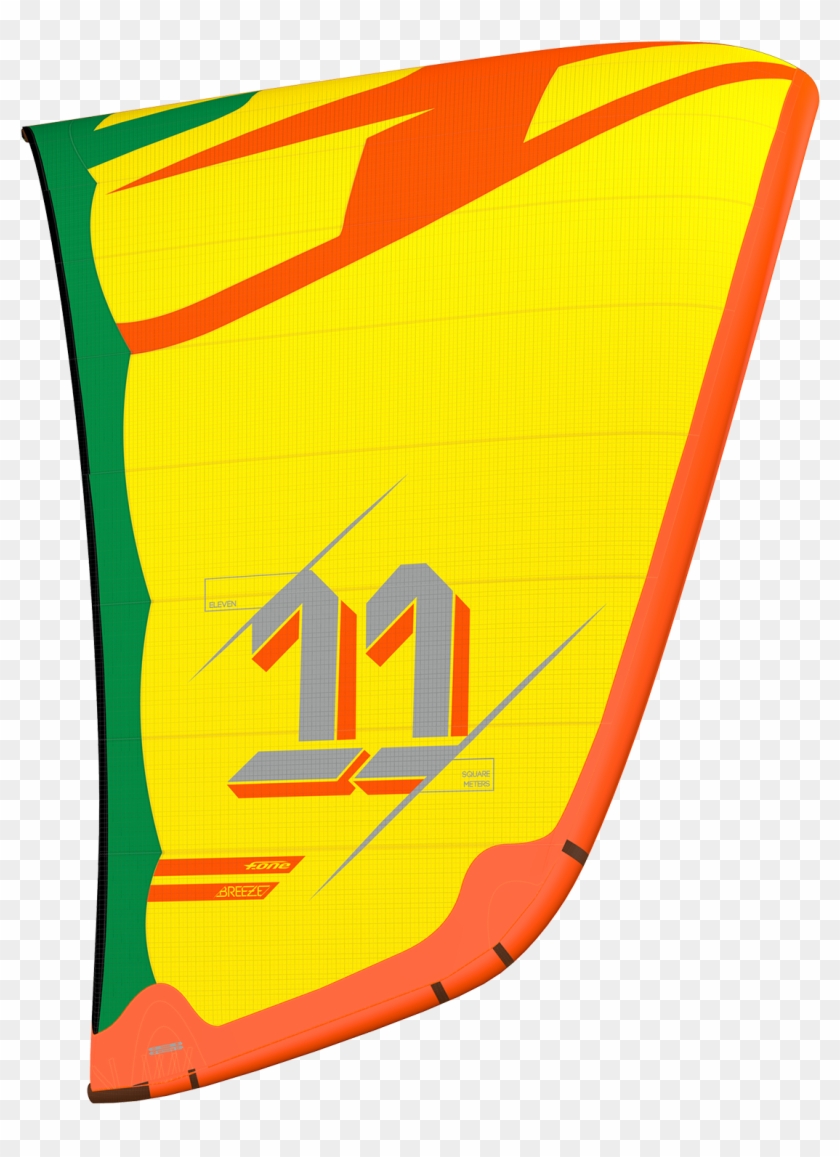 2017 F-one Breeze V1 Kitesurfing Kite - Orange #1271278