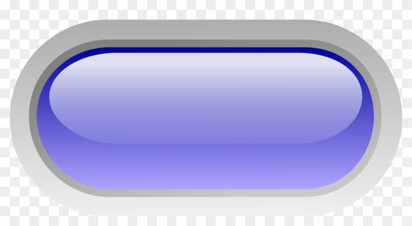 Free Rounded Rectangle Button Png - Button Rounded Rectangle Png #1271554