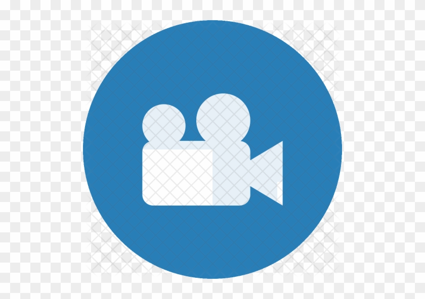 Video, Record, Recording, Rectangle, Triangle, Shape, - Speech Bubble Circle Icon #1271633