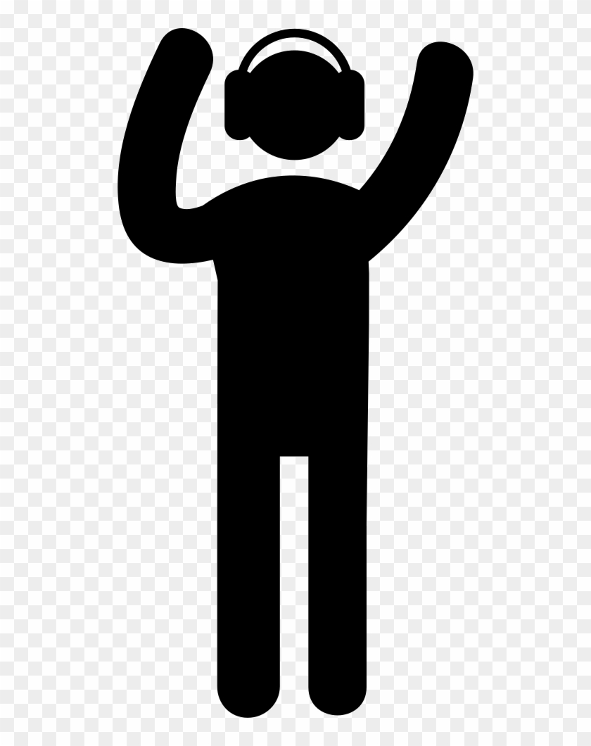 Man Listening Music Comments - Scalable Vector Graphics #1271889