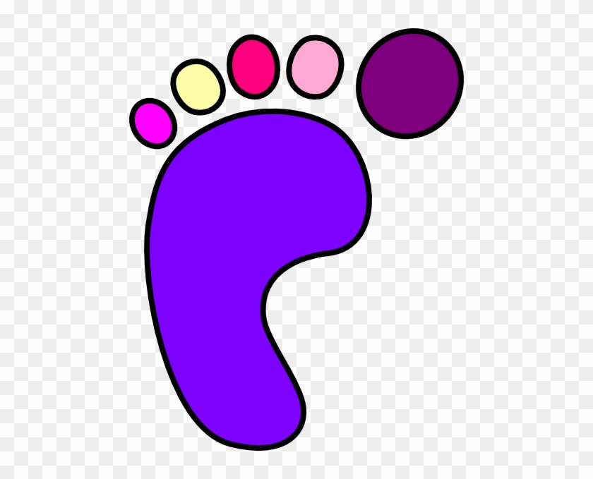Girly Foot Clip Art At Clker - Clip Art #1272284