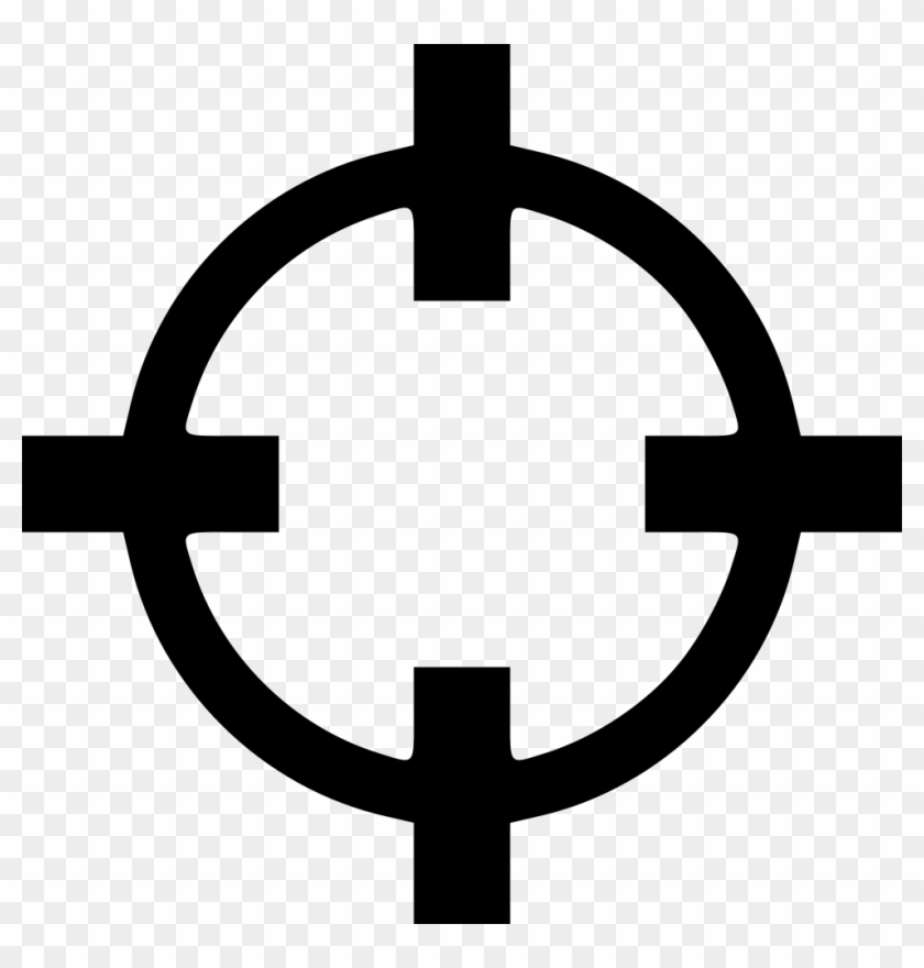 Crosshair Comments - Digital Air Strike Logo #1272763