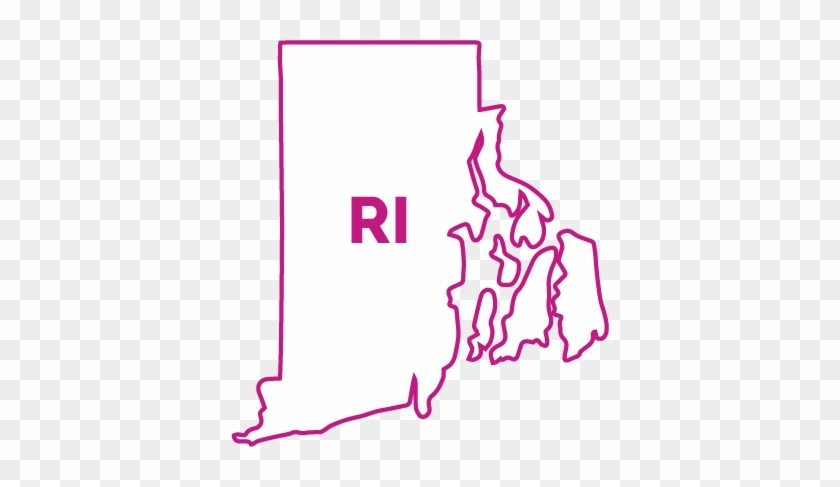 State Requirements - Naxart 'rhode Island Pop Art Map 2' Framed Graphic #1272916