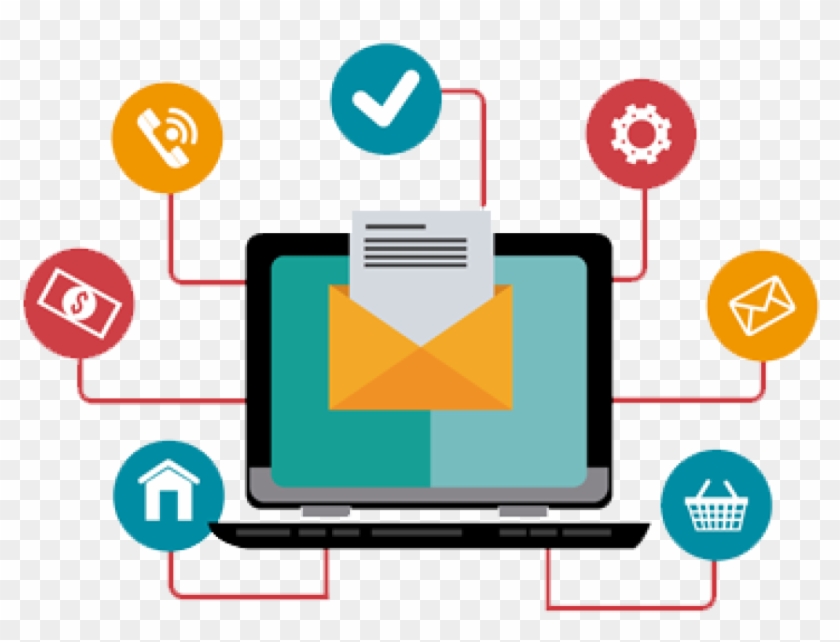 Digital Marketing Email Marketing Advertising Campaign - Email Marketing Images Png #1272982