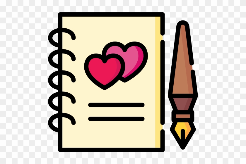 Guests Book Free Icon - Romance Novel #1273236