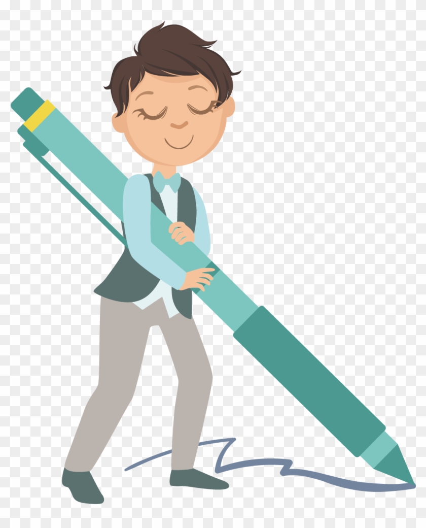 Pen Cartoon Royalty-free Illustration - Писать Рисунок #1273429
