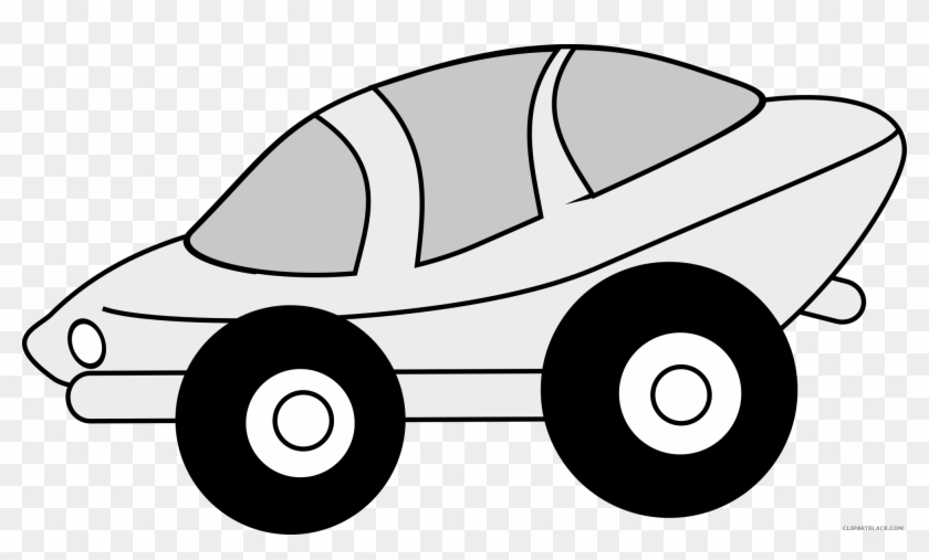 Race Car Transportation Free Black White Clipart Images - Clip Art #1273814