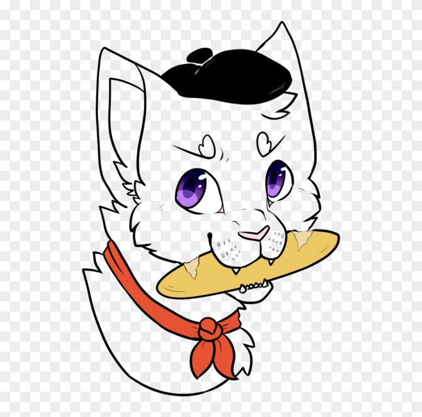 French Kitty Logo By Xepicgamequestsx - Cartoon #1273836