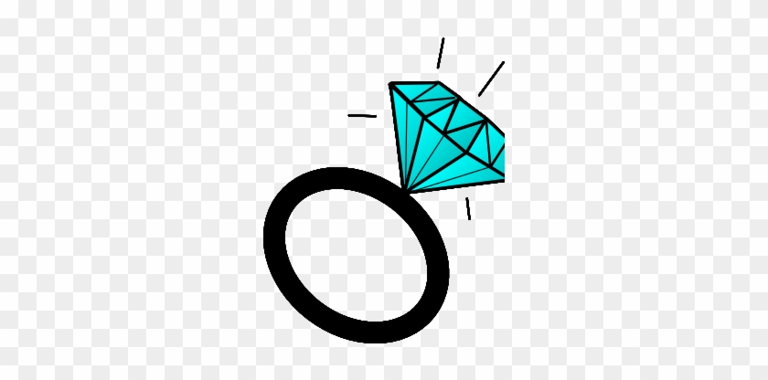Cartoon Wedding Ring Awesome Engagement Ring Wedding - Transparent Cartoon Engagement Ring #1273851