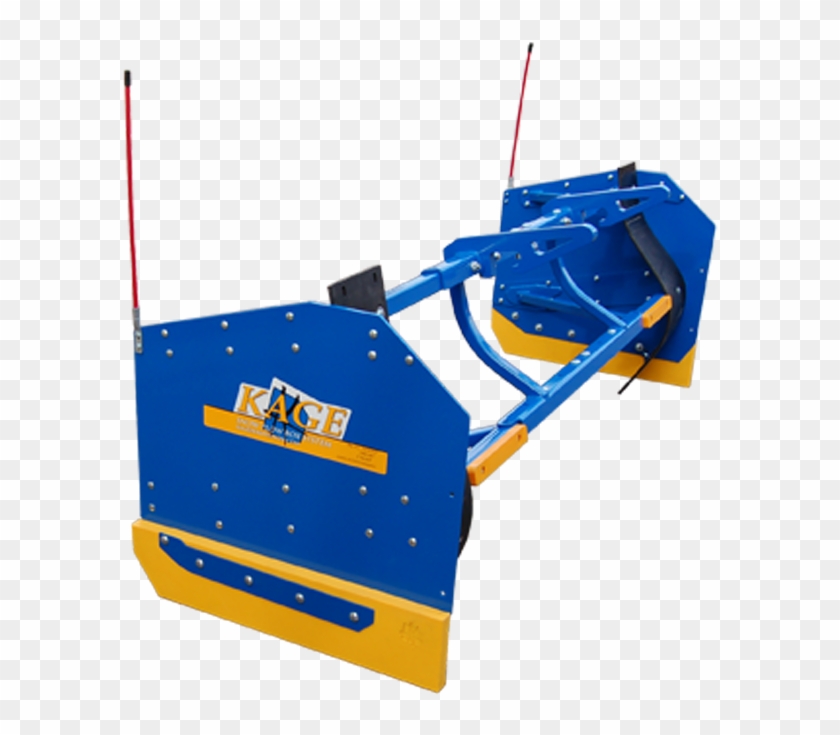 Snowkage Transforms Simple Blade Into Box Plow - Snow Box Blade For Skid Steer #1273939
