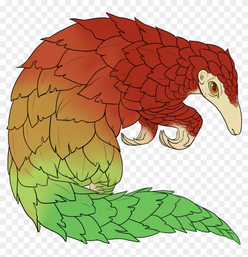 Sempervivum Pangolin - Clip Art #1274447