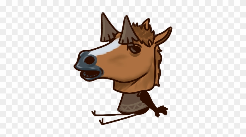 Horsemask By Mzza Art-dbnje0y - Cartoon #1274557