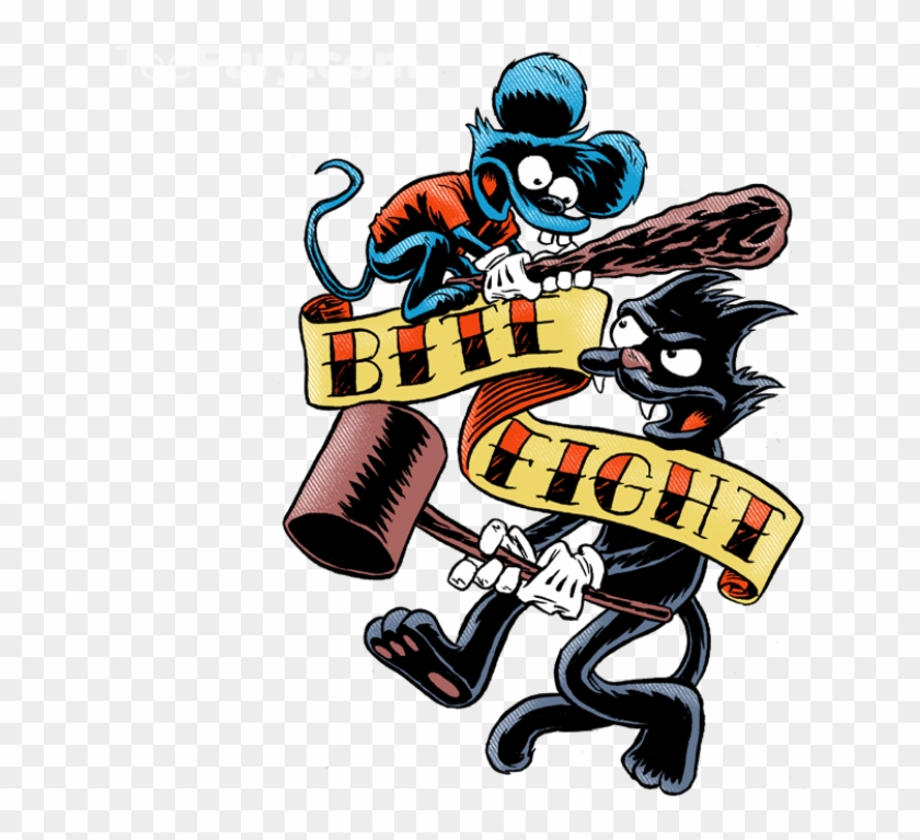 Drawing Drawing - Itchy And Scratchy Design #1274695
