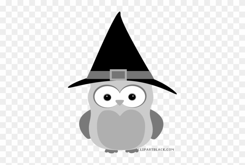 Halloween Owl Animal Free Black White Clipart Images - Clip Art #1274712