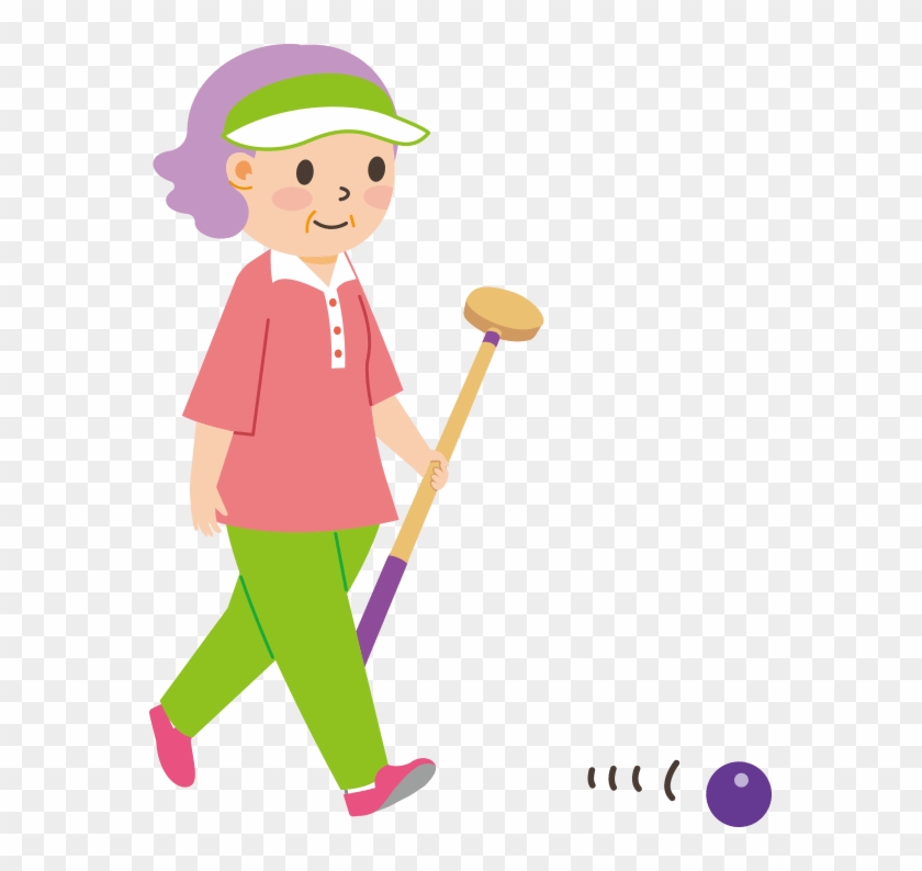 グランド ゴルフ イラスト 無料 #1275336