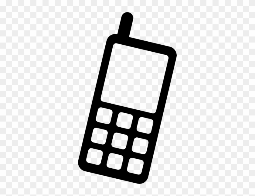 Cell Phone Icon Clipart Free To Use Clip Art Resource - Châtellerault #1275435