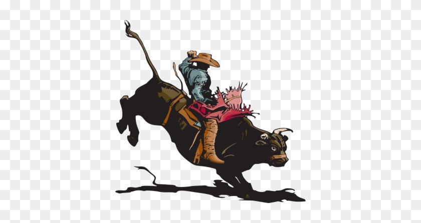Pin Bull Rider Clip Art - Bull Rider Clip Art #1275575