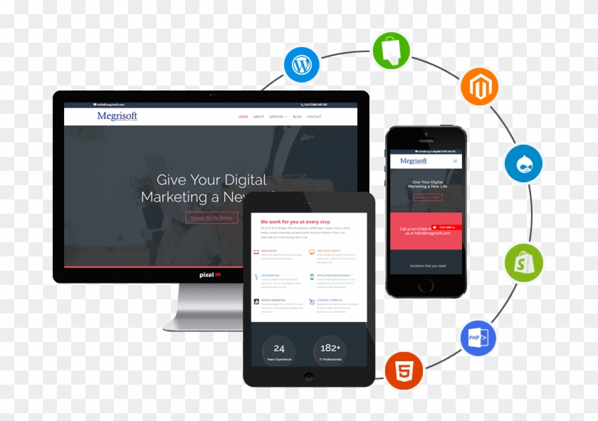 Elegant Responsive And Adaptive Web Designs - Iphone #1275620