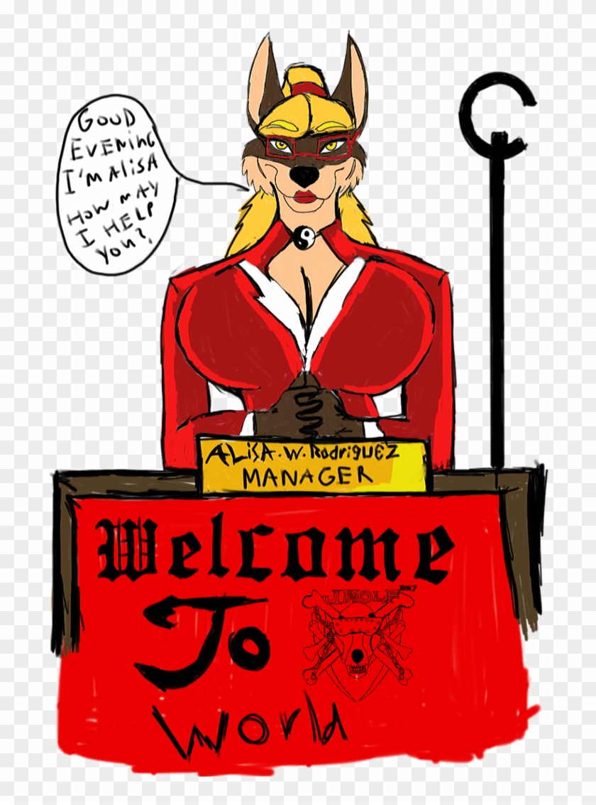 Jwolf337 Manager Ms - Cartoon #1275913
