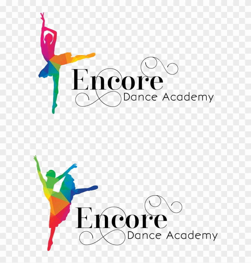 Elegant, Colorful, Dance Studio Logo Design For Encore - Logo Dance Design #1276061